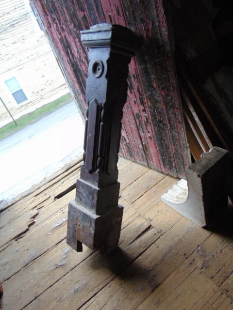 Antique Stair Parts from Reclaimed Wood