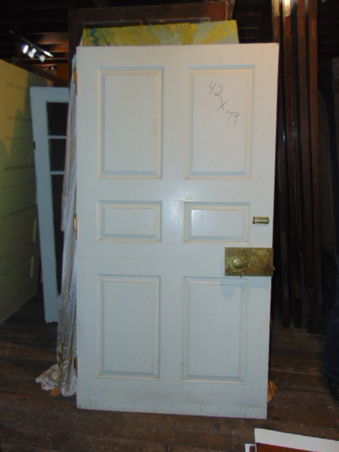Antique Front Door with Box Lock