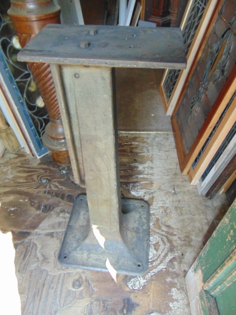 Antique Industrial Pedestal Base