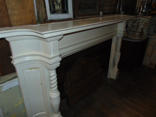 Antique Cherry Mantel Salvaged