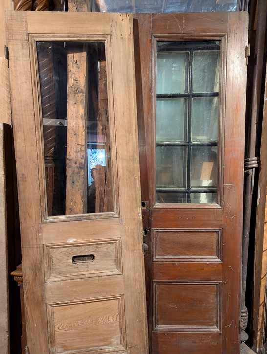 Antique Two Light Front Door