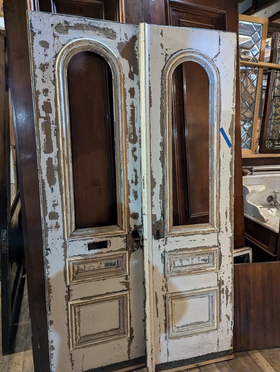 Antique Salvaged Exterior Door