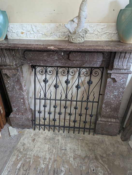 Antique Salvaged Wooden Mantle Pair