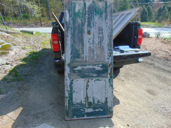 Antique Front Door with Box Lock