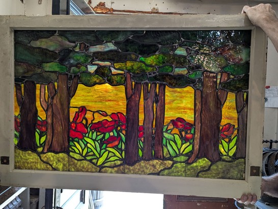Victorian Transom Style Window